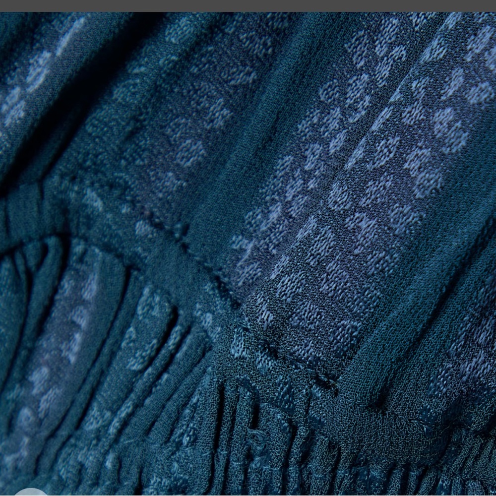 LOVESHACKFANCY | Rena Ruffled Shirred Jacquard Mini Dress 🎀 - Picture 4 of 10
